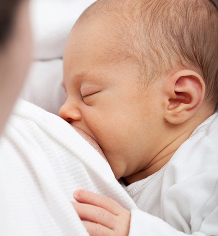 Re-teaching a Baby To Open Her Mouth Wide When Latching On